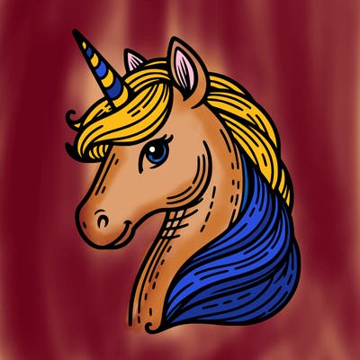 unicorn head