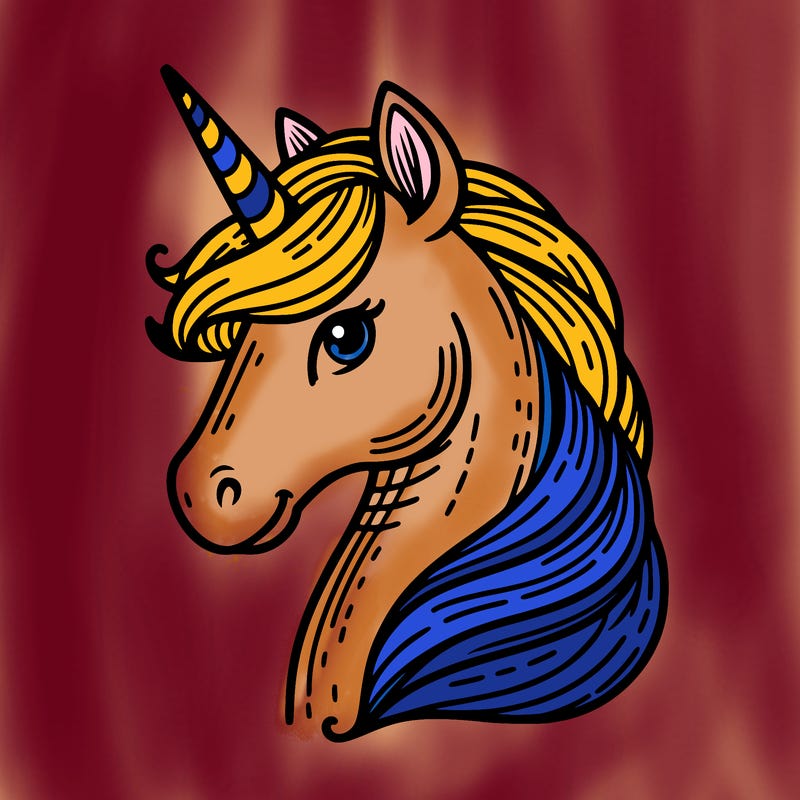 unicorn head