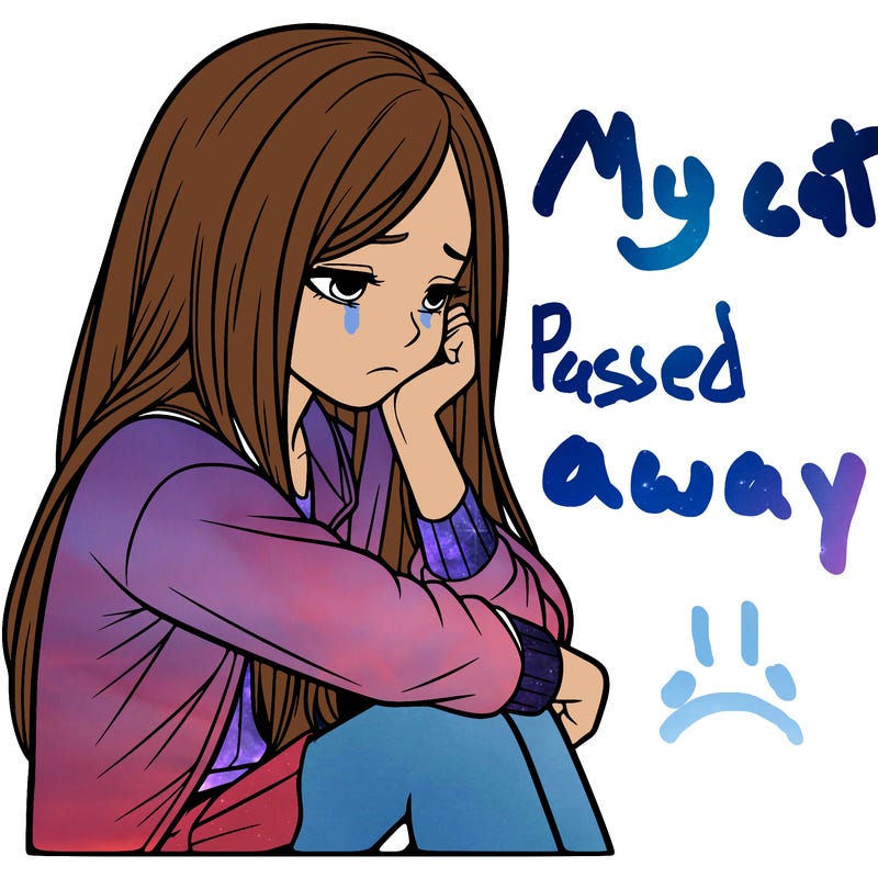 a realistic girl with depression