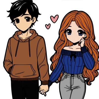 girl with her boyfriend