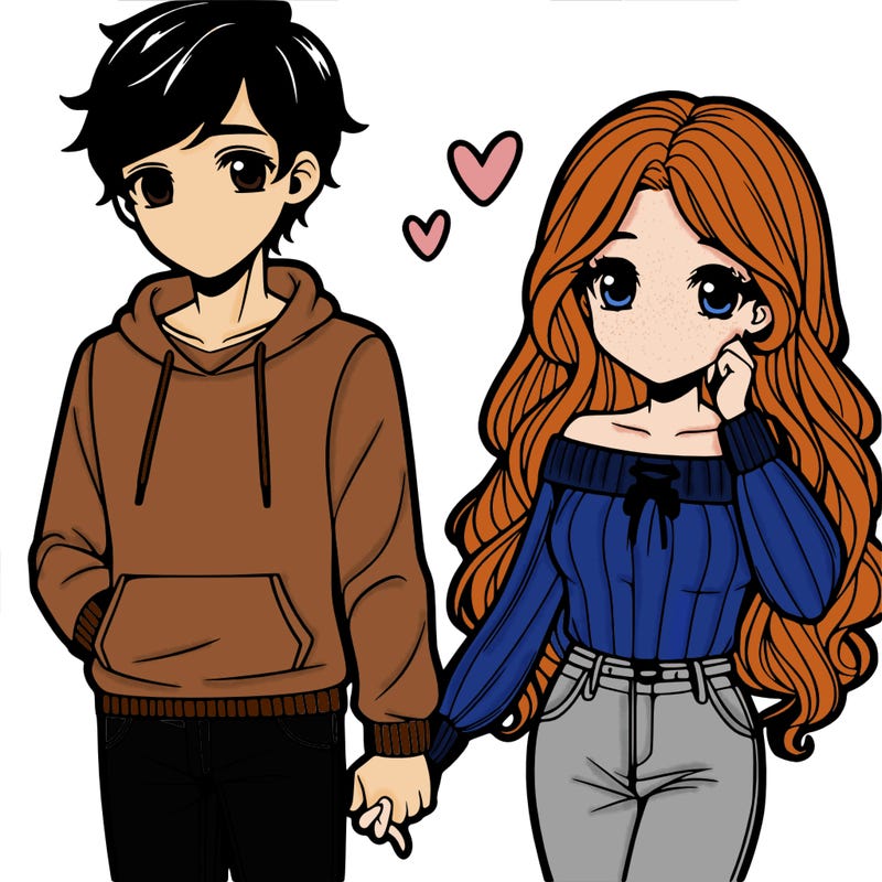 girl with her boyfriend