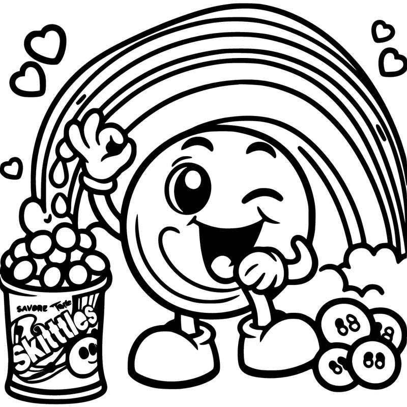 skittles taste the rainbow