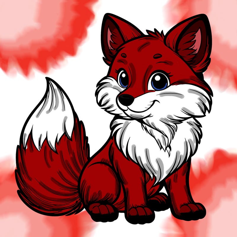 realistic fox