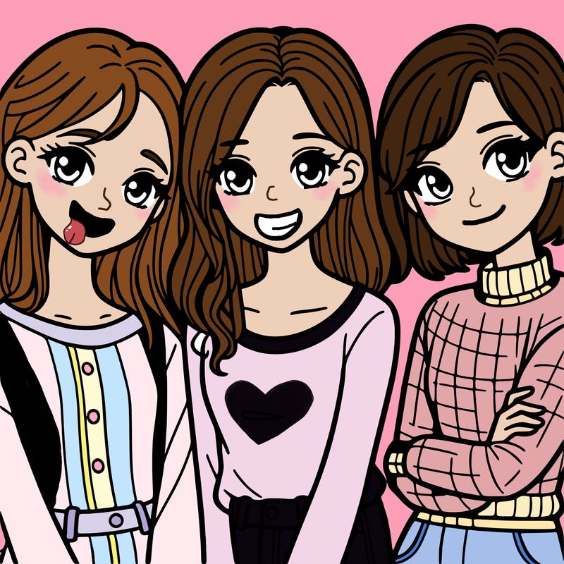 young girls