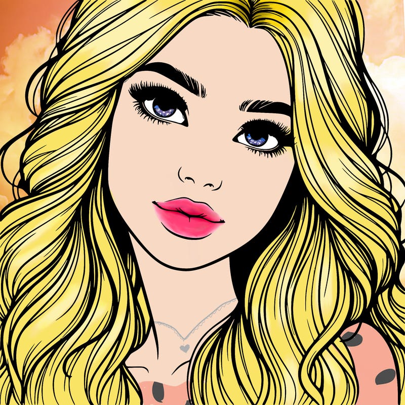 beautiful realistic girl