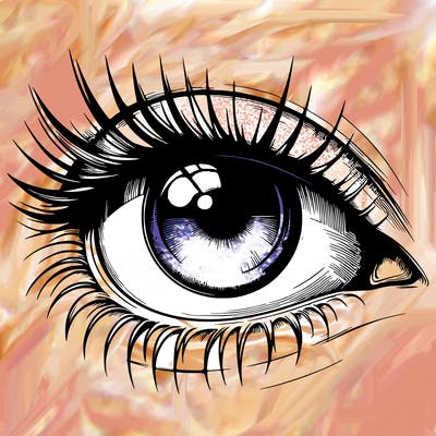 realistic eye