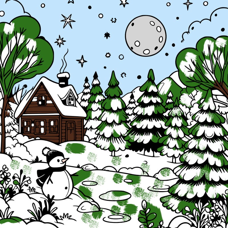 winter landscape