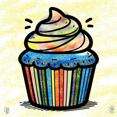 single cupcake