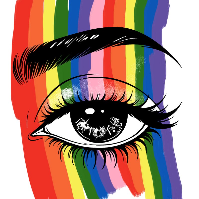 eye closed realistic