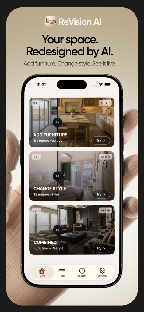 ReVision: AI Home Redesign 3D - Entertainment App | MWM