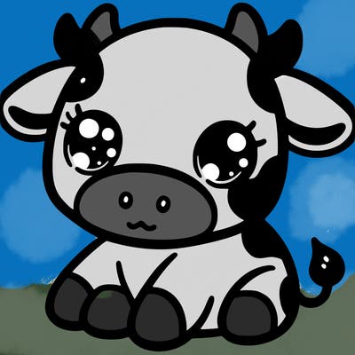 cute cow