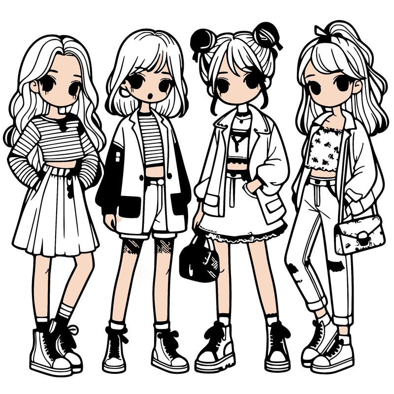 girls with fashion