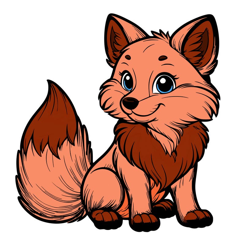 realistic fox