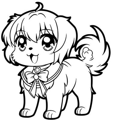 anime dog