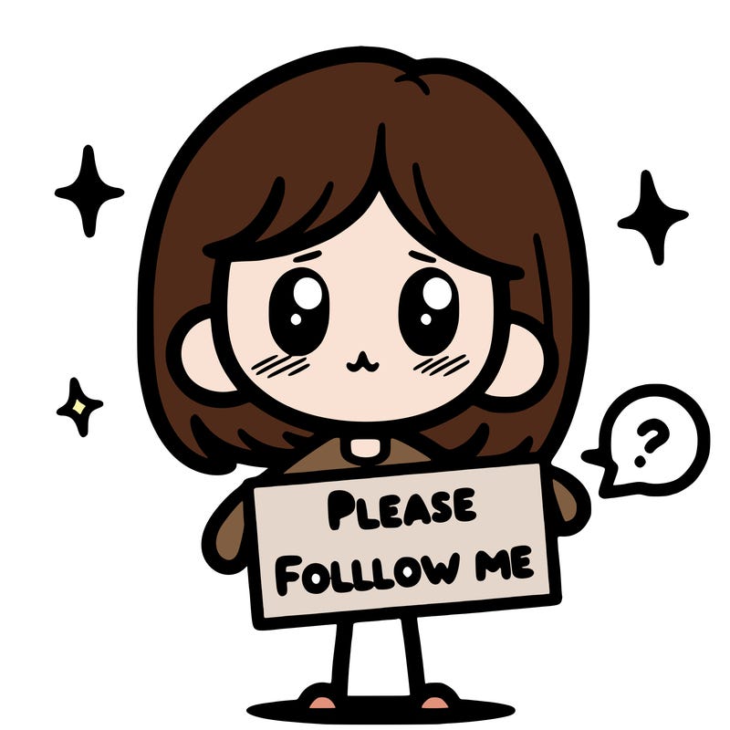 please follow me
