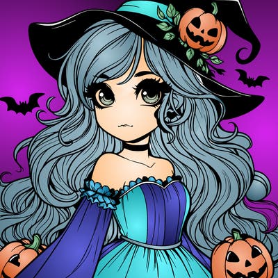 realistic girl halloween