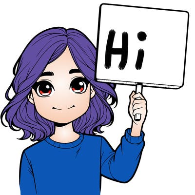 realistic girl holding up a sign