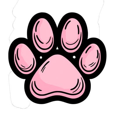 simple paw print