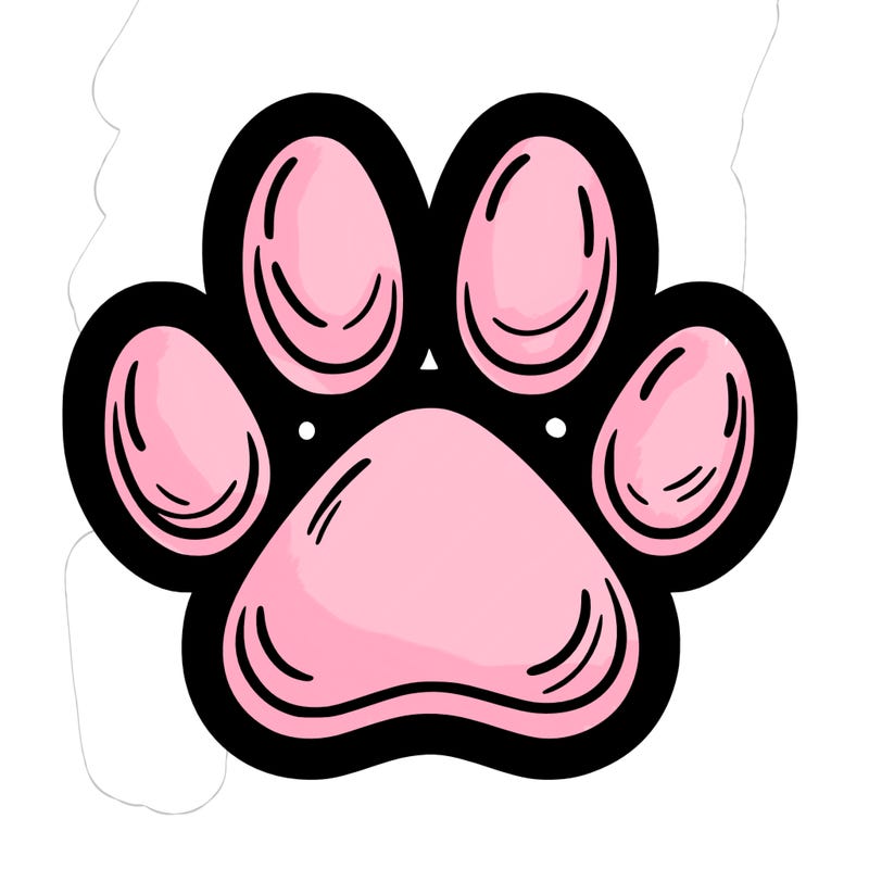 simple paw print