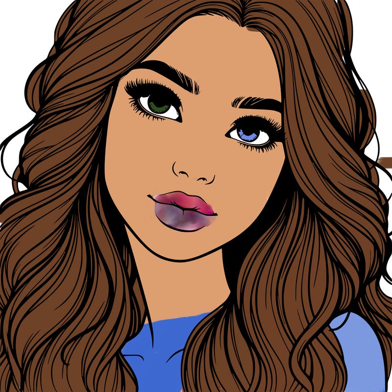 beautiful realistic girl