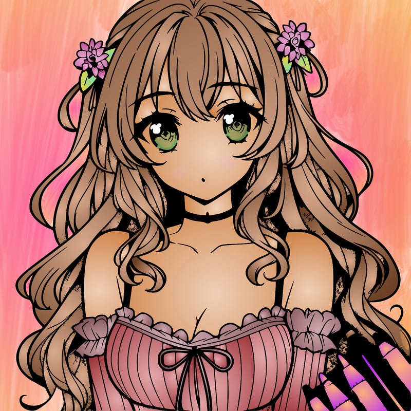 anime beautiful girl