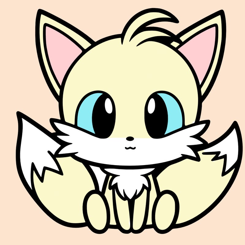 tails a two tailed fox