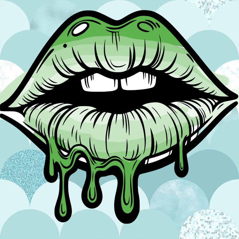 lips that look realistic and drip