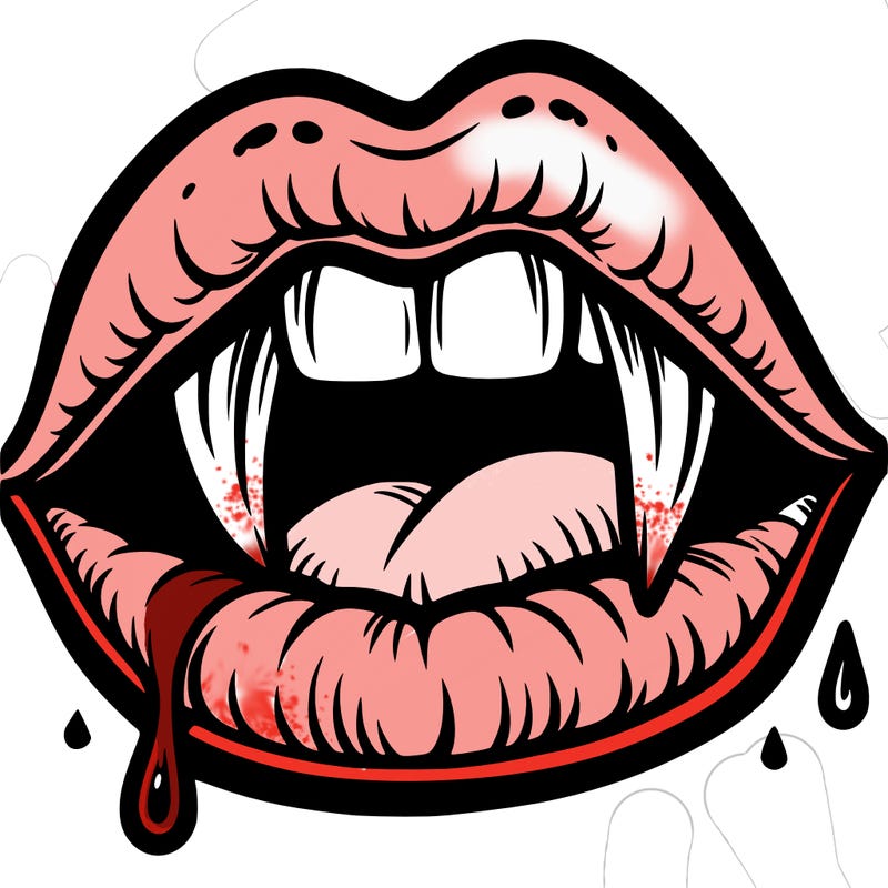 juicy vampire lips