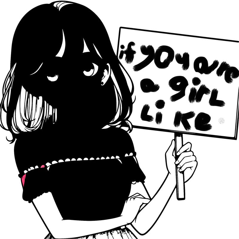 realistic pretty girl holding blank sign