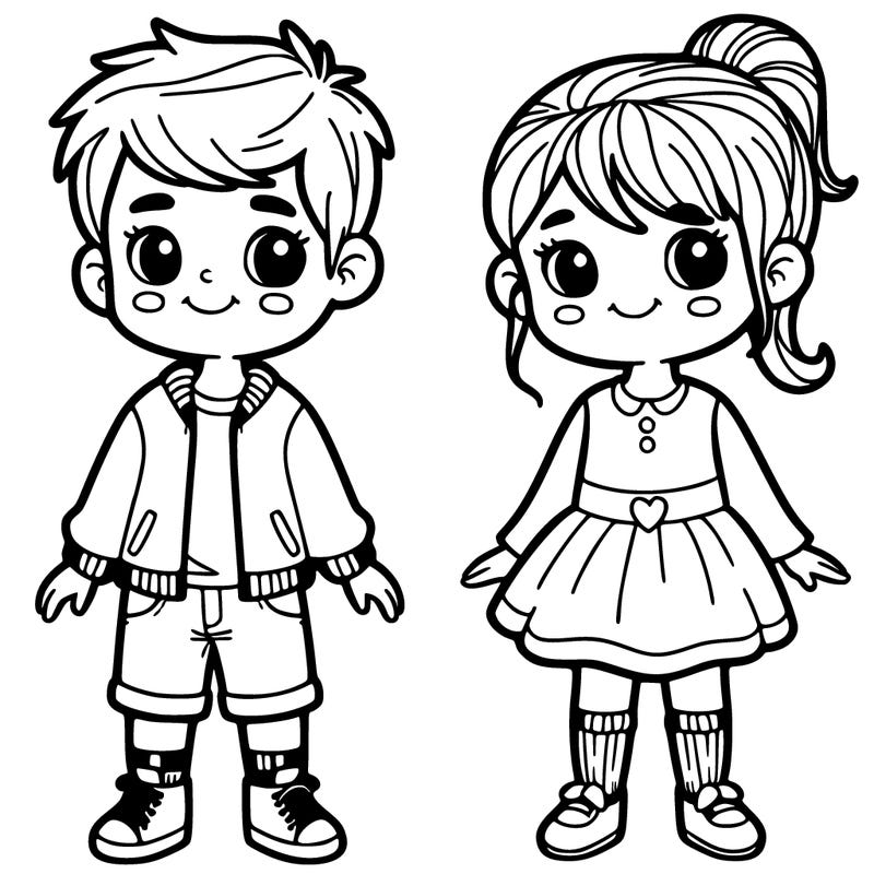 boy and girl