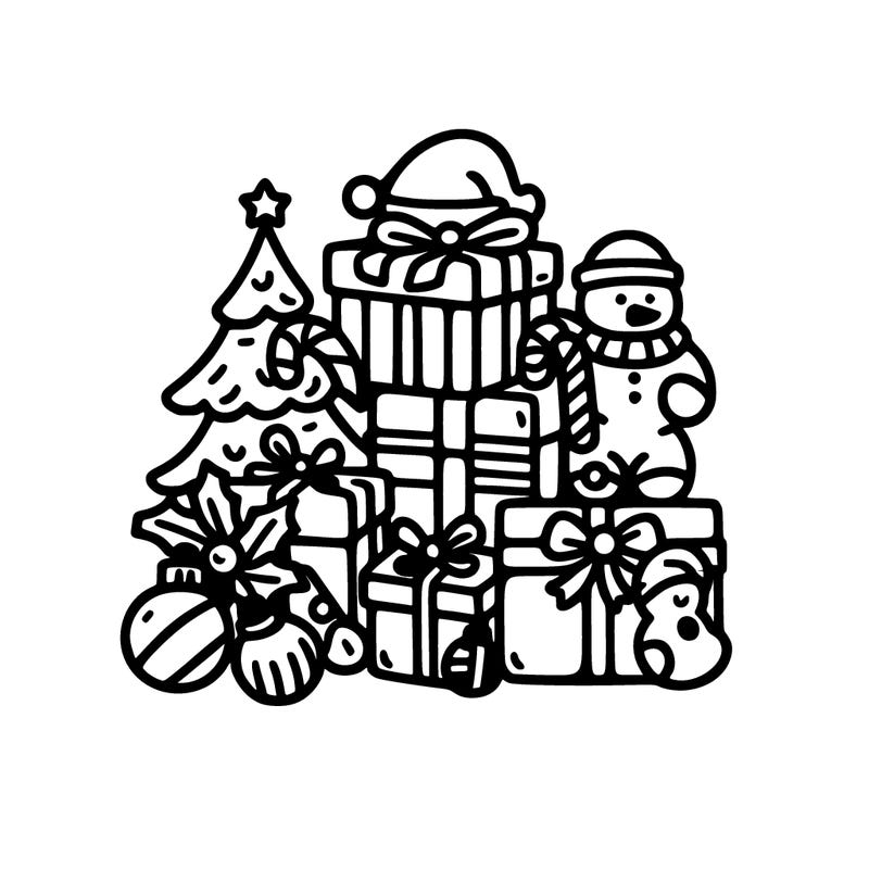 christmas coloring book