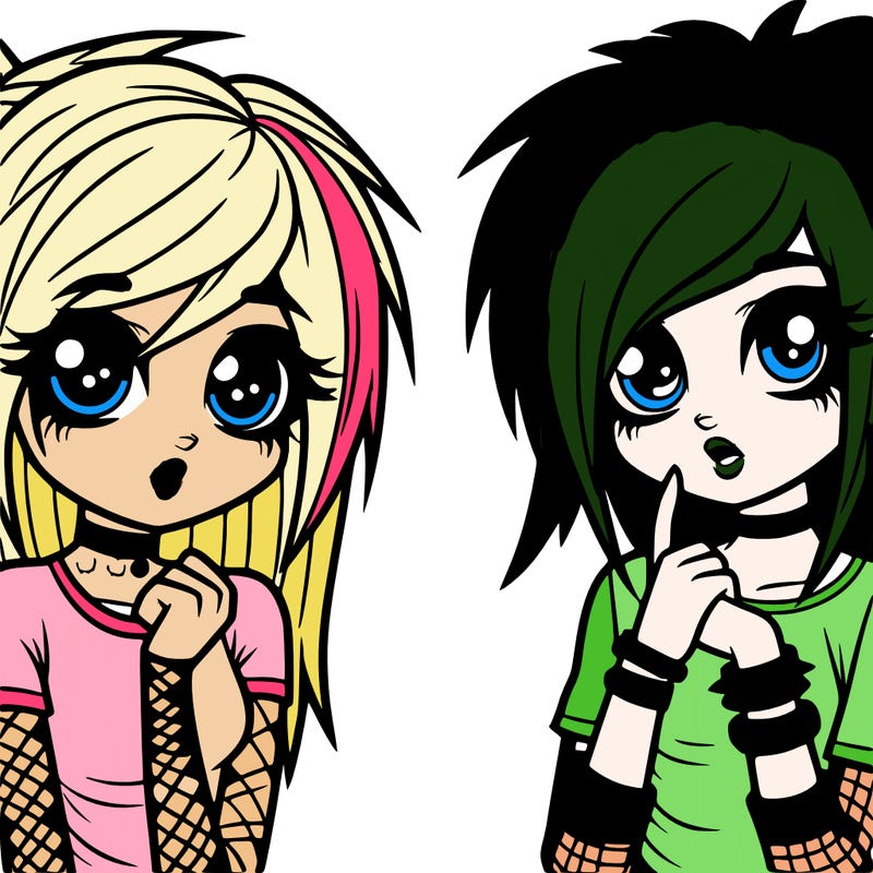 emo girls