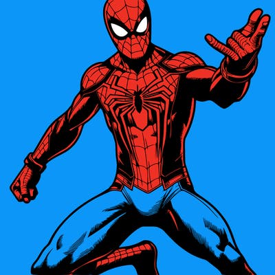 realistic spider-man