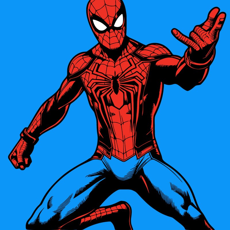 realistic spider-man