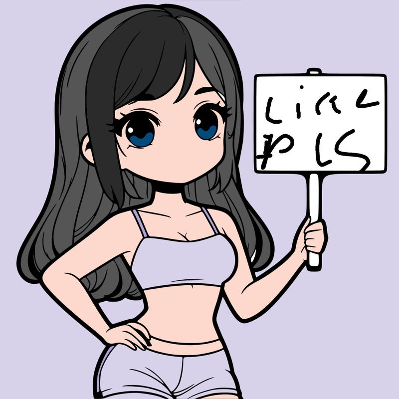 girl in a cute crop top holding a blank sign