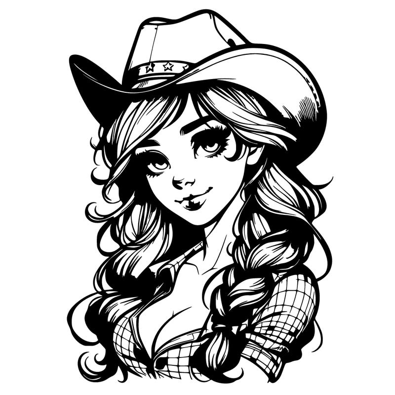 realistic cowgirl
