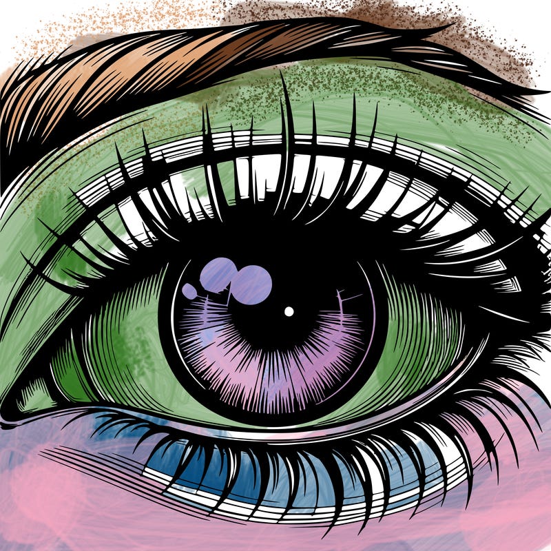 realistic eye