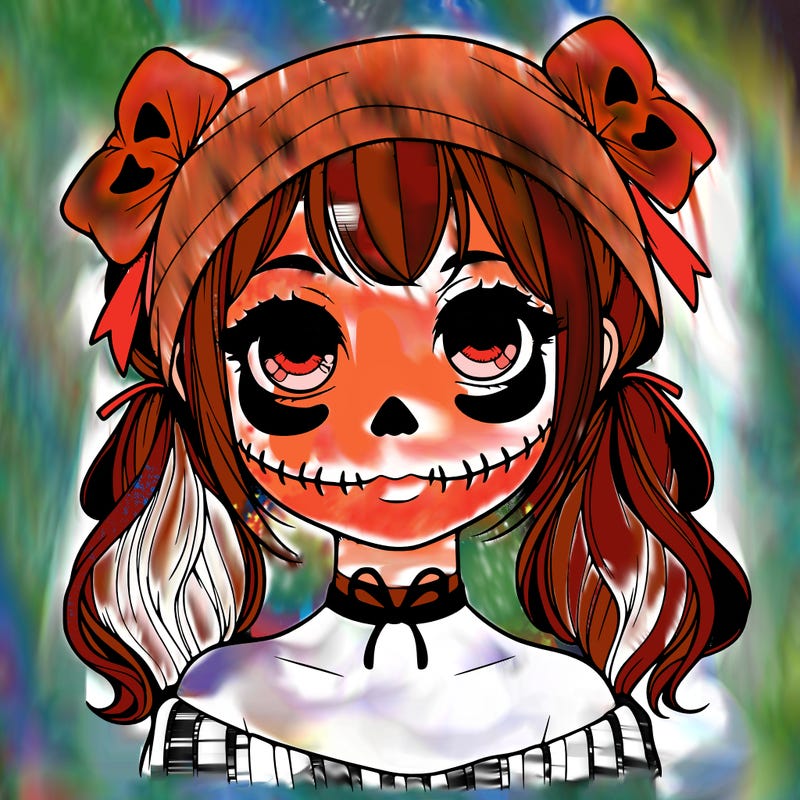 realistic girl halloween