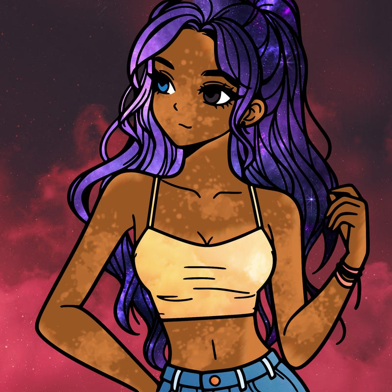 girl in crop top