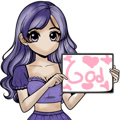 realistic pretty girl holding blank sign