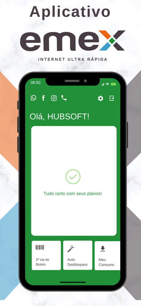 EMEX INTERNET - Business App | MWM