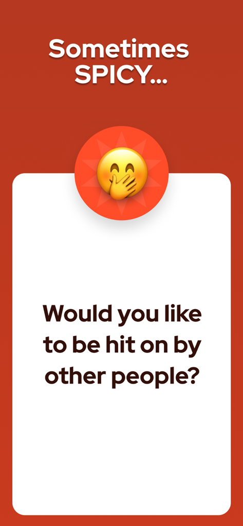 Debatium - Couple Game Convo - Ein aufregender Gesprächsstarter für Paare in der Debatium-App.