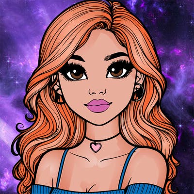 realistic pretty girl