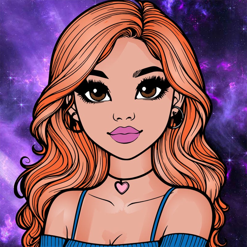 realistic pretty girl