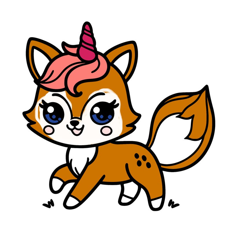 unicorn fox
