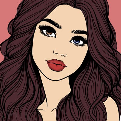 beautiful realistic girl