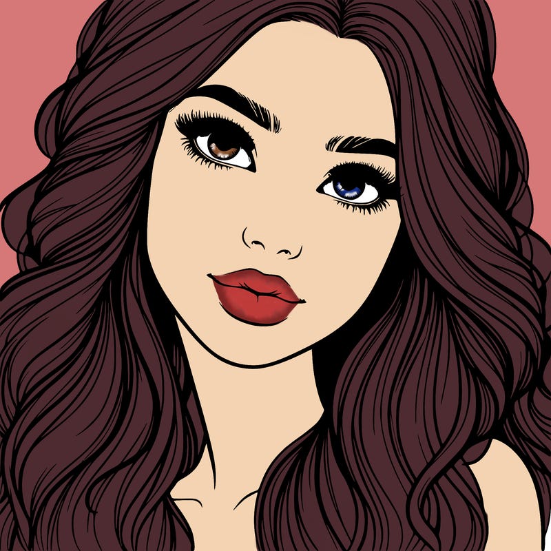 beautiful realistic girl