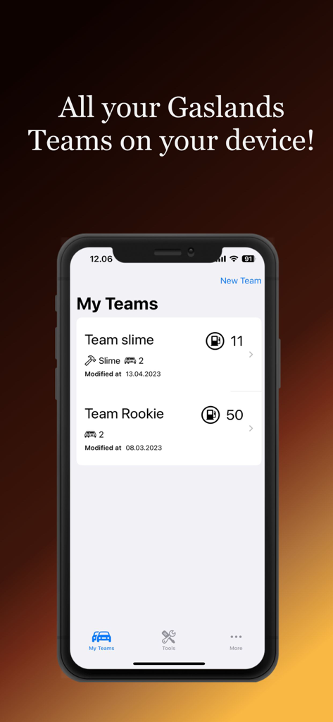 Gaslands Companion - Utilities App | MWM