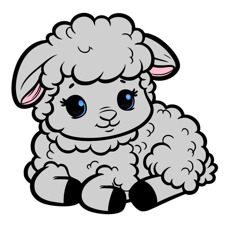 a baby sheep