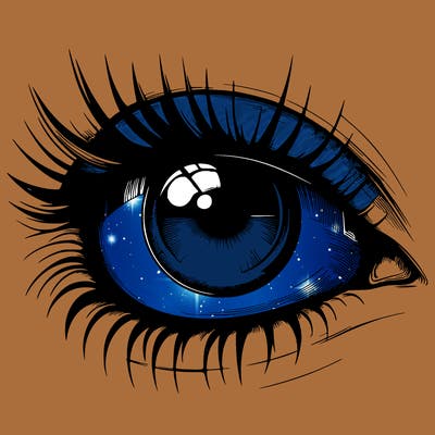 realistic eye